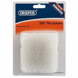 Draper 82757 3mm Tile Spacers (Approx 250)