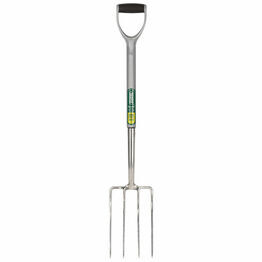 Draper 83755 Stainless Steel Garden Fork With Soft Grip Handle