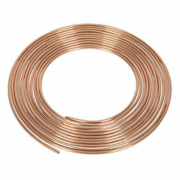Sealey CBP001 Brake Pipe Copper Tubing 20 Gauge 3/16" x 25ft
