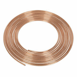 Sealey CBP002 Brake Pipe Copper Tubing 22 Gauge 3/16" x 25ft BS EN 12449 C106