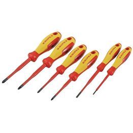 Knipex 90235 VDE Approved Fully Insulated Screwdriver Set (6 piece)