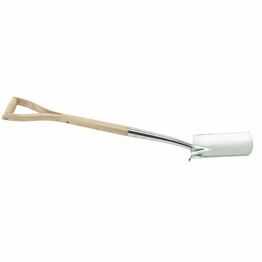 Draper 99012 Stainless Steel Border Spade with Ash Handle