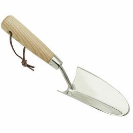 Draper 99023 Stainless Steel Hand Trowel with Ash Handle