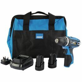 Draper 99718 Storm Force&#174; 10.8V Power Interchange Rotary Kit (+2 x 1.5Ah Batteries, Charger and Bag)