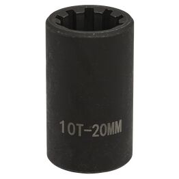 Sealey VS0984 Brake Caliper Socket 1/2"Sq Drive 20mm 10-Point
