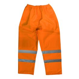 Sealey Hi-Vis Orange Waterproof Trousers