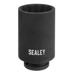 Sealey SX046 1/2"Sq Drive 46mm 12-Point Impact Socket