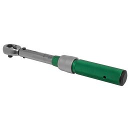 Sealey STW901 Torque Wrench Micrometer Style 1/4"Sq Drive 5-25Nm - Calibrated