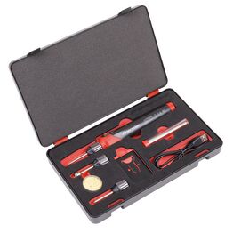 Sealey SDL11 Lithium-ion Rechargeable Soldering Iron Kit 30W