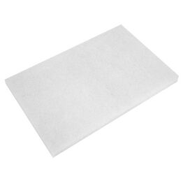 Sealey WPP1218 White Polishing Pads 12 x 18 x 1" - Pack of 5
