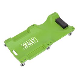 Sealey SCR80HV Composite Creeper with 6 Wheels - Hi-Vis Green