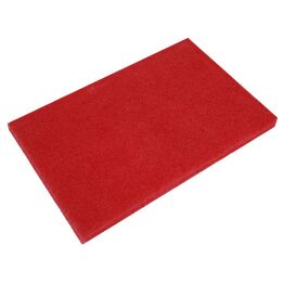 Sealey RBP1218 Red Buffing Pads 12 x 18 x 1" - Pack of 5