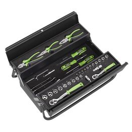 Sealey S01215 Cantilever Toolbox with Tool Kit 70pc