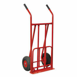 Sealey CST800 Sack Truck with Pneumatic Tyres & Foldable Toe 150kg Capacity