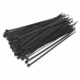 Sealey CT15036P100 Cable Tie 150 x 3.6mm Black Pack of 100