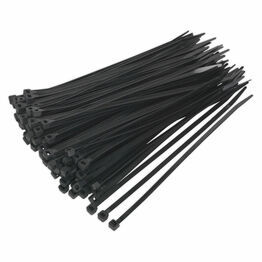 Sealey CT20048P100 Cable Tie 200 x 4.8mm Black Pack of 100