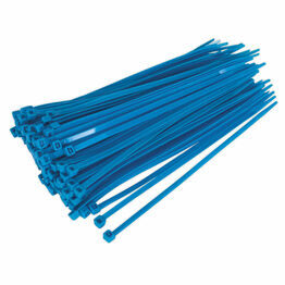 Sealey CT20048P100B Cable Tie 200 x 4.8mm Blue Pack of 100