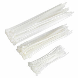 Sealey CT75W Cable Tie Assortment White Pack of 75