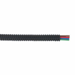 Sealey CTS07100 Convoluted Cable Sleeving Split &#8709;7-10mm 100m