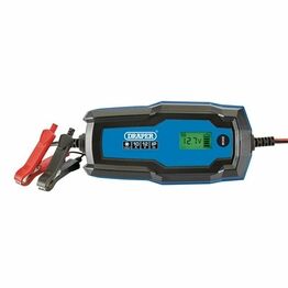 Draper 53491 6/12V Smart Charger and Battery Maintainer, 10A
