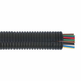 Sealey CTS2210 Convoluted Cable Sleeving Split &#8709;22-27mm 10m
