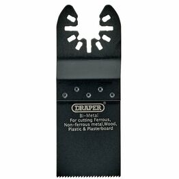 Draper 70466 Oscillating Multi-Tool Plunge Cutting Blade, 34 x 90mm, 18tpi Bi-metal