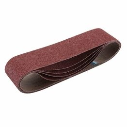 Draper 09259 Cloth Sanding Belt, 100 x 915mm, 40 Grit (Pack of 5)