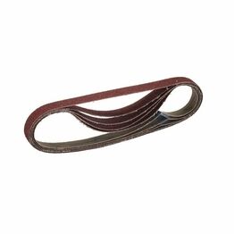 Draper 08689 Cloth Sanding Belt, 13 x 457mm, 80 Grit (Pack of 5)