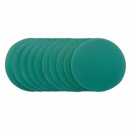 Draper 02094 Wet and Dry Sanding Discs with Hook and Loop, 75mm, 320 Grit (Pack of 10)