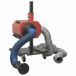 Sealey EFS/93 Exhaust Fume Extractor with 6m Ducting