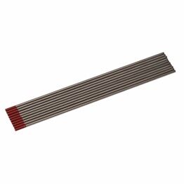 Draper 15861 Thoriated Tungsten Electrodes, 2.4 x 150mm (Pack of 10)