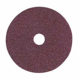 Sealey FBD10036 Sanding Disc Fibre Backed &#8709;100mm 36Grit Pack of 25