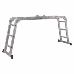 Sealey AFPL1 Aluminium Folding Platform Ladder 4-Way EN 131