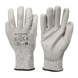 Silverline Anti-Cut Gloves - Coup D L 9