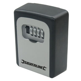 Silverline Key Safe Wall-Mounted - 121 x 83 x 40mm
