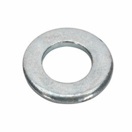 Sealey FWA49 Flat Washer M4 x 9mm Form A Zinc DIN 125 Pack of 100