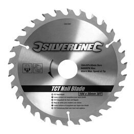 Silverline TCT Nail Blade 30T