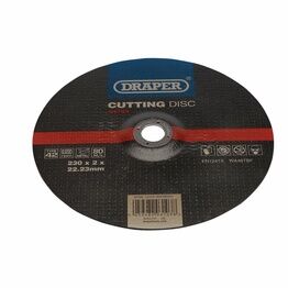 Draper 94785 DPC Metal Cutting Disc, 230 x 2 x 22.23mm