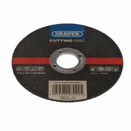 Draper 94773 Metal Cutting Disc, 115 x 2.5 x 22.23mm