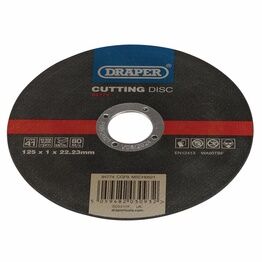Draper 94774 Metal Cutting Disc, 125 x 1 x 22.23mm