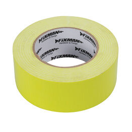 Fixman Heavy Duty Duct Tape Bright Yellow - 50mm x 50m