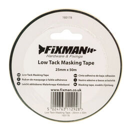 Fixman Low Tack Masking Tape
