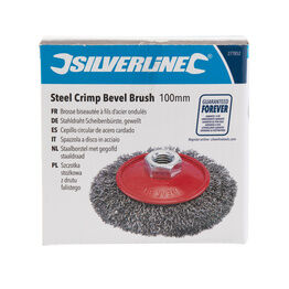 Silverline Steel Crimp Bevel Brush