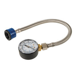 Silverline Mains Water Pressure Test Gauge - 0-11bar (0-160psi)