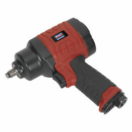 Sealey GSA6000 Composite Air Impact Wrench 3/8"Sq Drive Twin Hammer