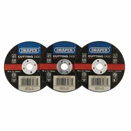 Draper 94767 Metal Cutting Disc, 75 x 1 x 10mm