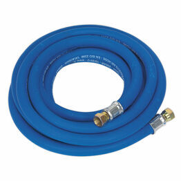 Sealey AH5R/38 Air Hose 5m x &#8709;10mm with 1/4"BSP Unions Extra Heavy-Duty