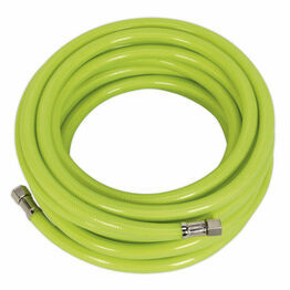 Sealey AHFC10 Air Hose High Visibility 10m x &#8709;8mm with 1/4"BSP Unions