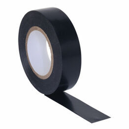 Sealey ITBLK10 PVC Insulating Tape 19mm x 20m Black Pack of 10