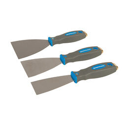 Silverline Expert Filler Knife Set 3pce 50, 75 & 100mm